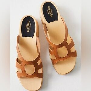 Swedish Hasbeens Handmade Luxury Slipper Clogs